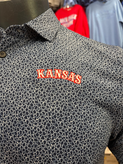 Kansas Jayhawks Cutter & Buck Pike Polo