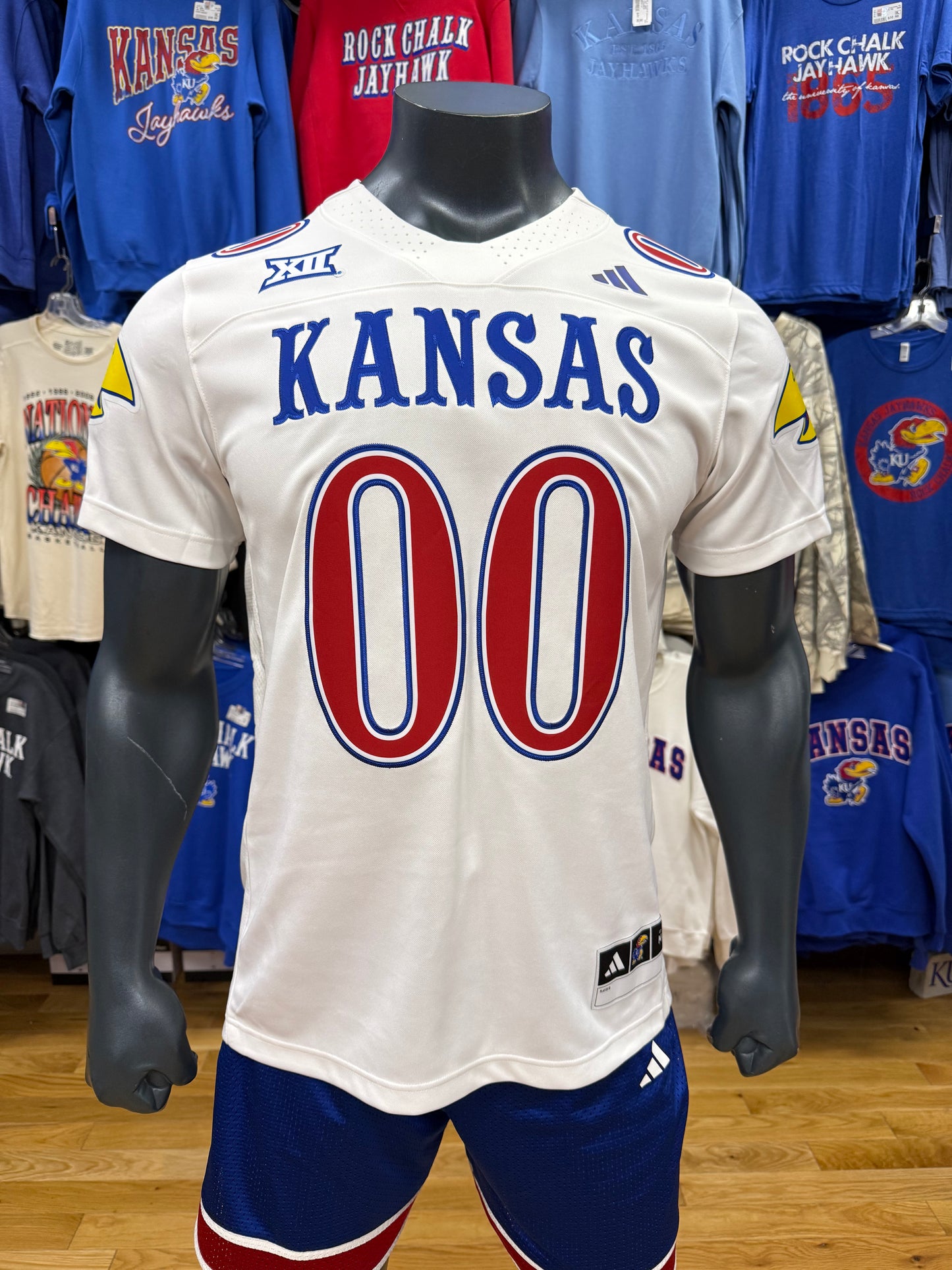 Kansas Jayhawks Football Premier Jersey - White