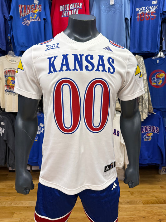 Kansas Jayhawks Football Premier Jersey - White