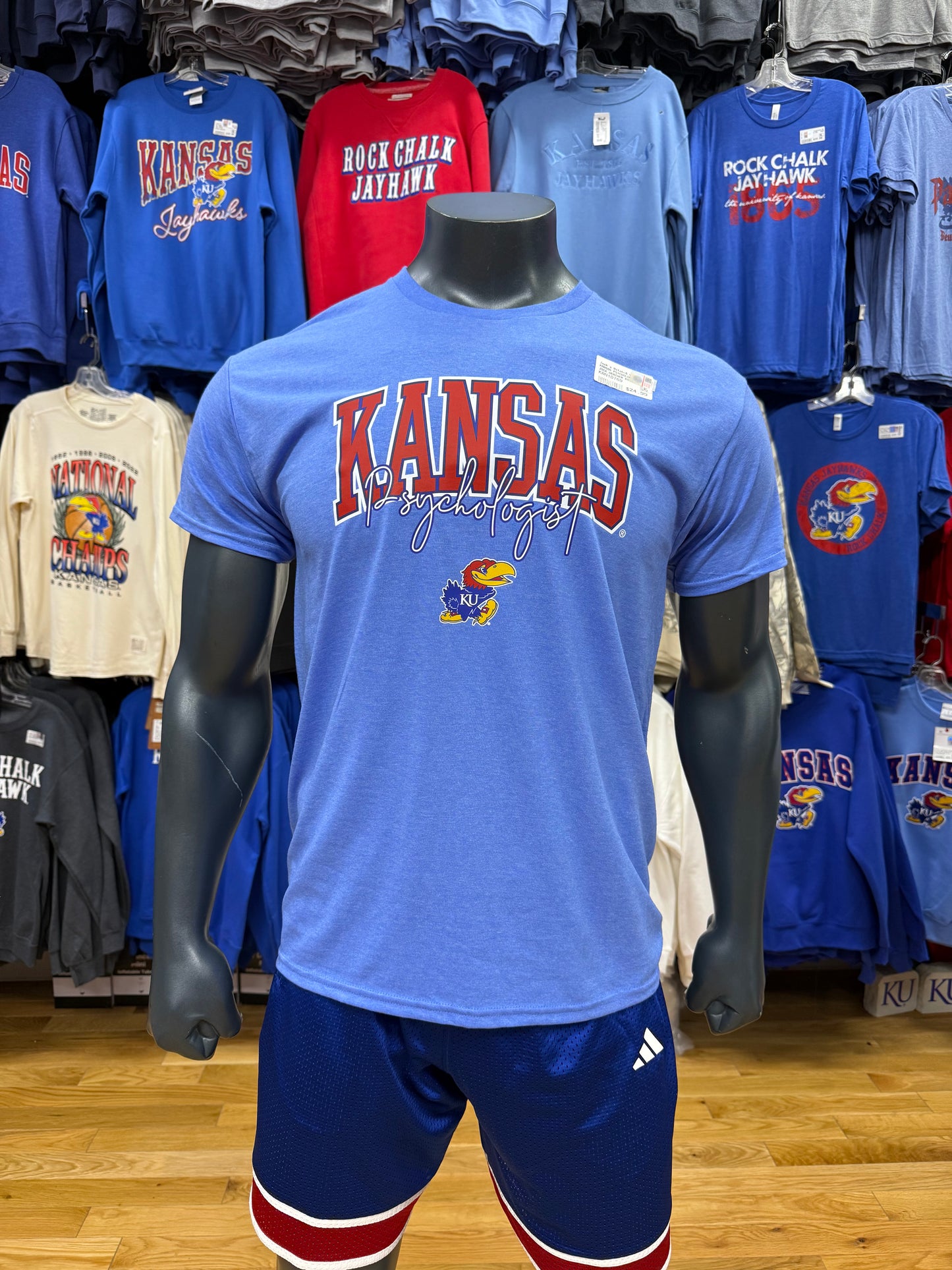 Kansas Psychologist Short Sleeve Tee - Heather Royal