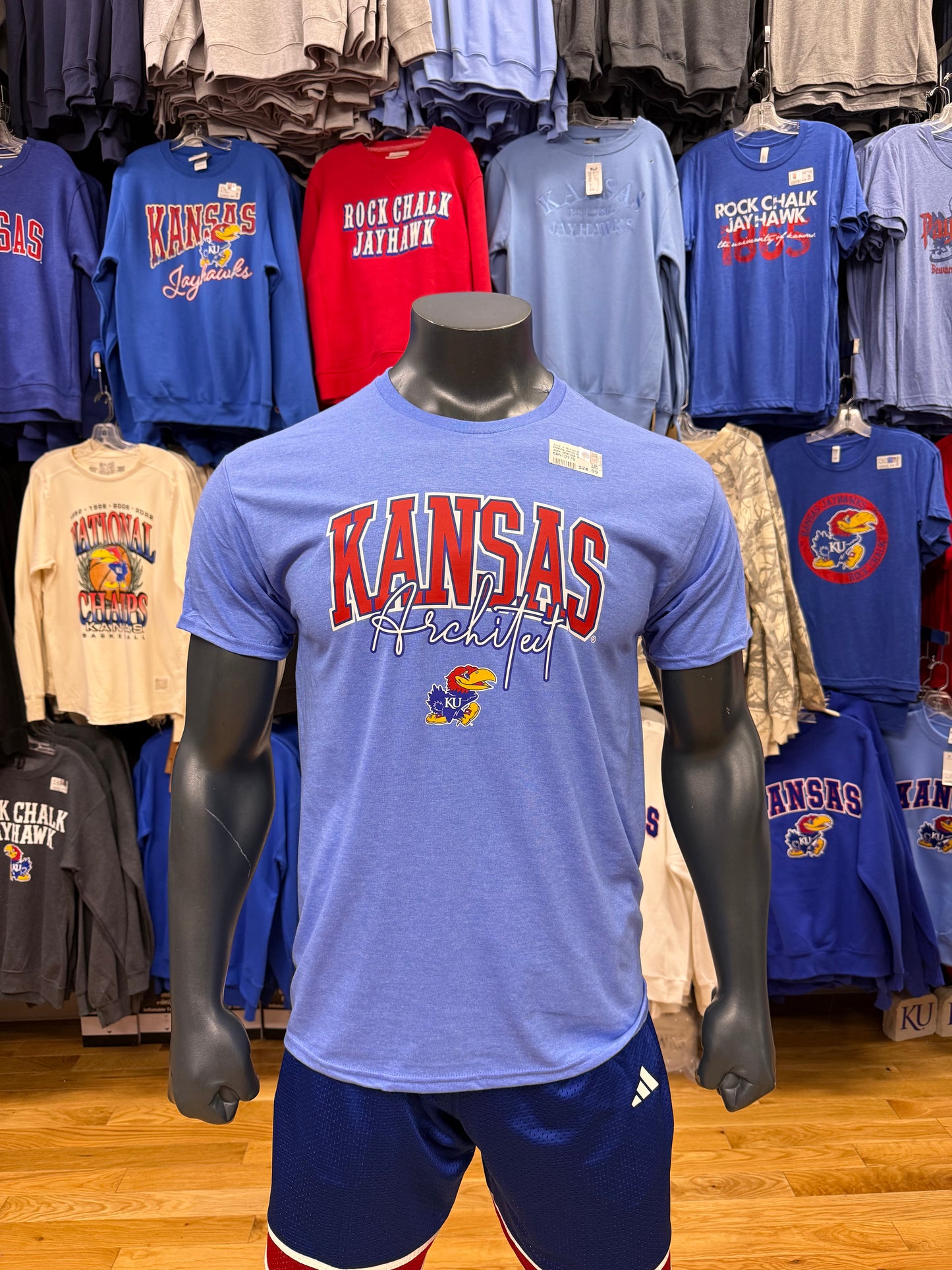 Kansas Architect Short Sleeve Tee - Heather Royal