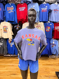Kansas Jayhawks Vintage Women's Thrift Tee 1941 - Royal