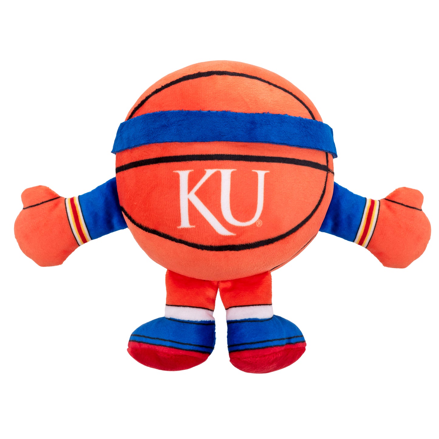 Kansas Jayhawks Plush Basketball Head