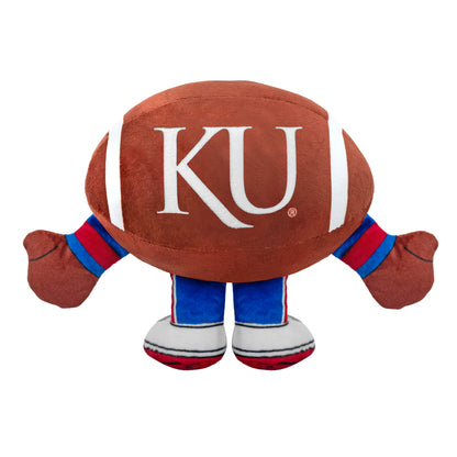 Kansas Jayhawks Plush Football Head