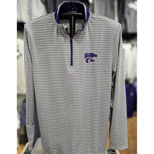 KSU Blackett 1/4 Zip- Grey