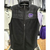KSU Men's Block Vest- Black