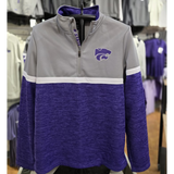 KSU Meekus 1/2 Zip- Grey/Purple/White