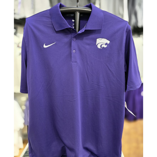 KSU Nike Varsity Polo- Purple