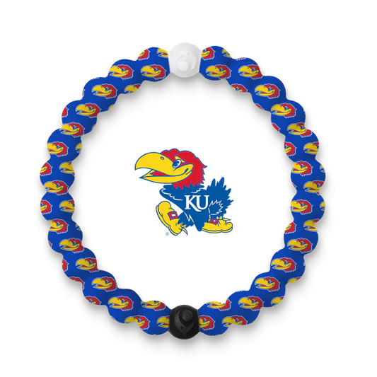Kansas Jayhawks Lokai Bracelet w/ Logo
