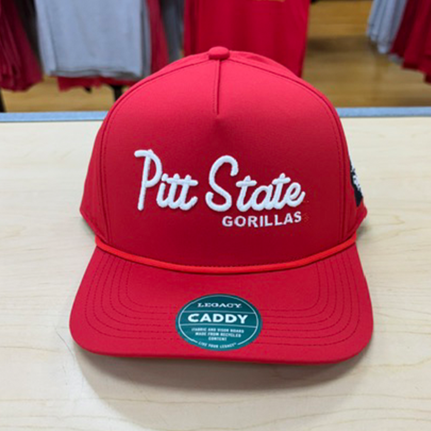 PSU CADDY HAT - SCARLET RED