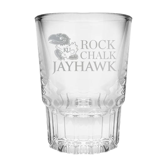 Kansas Jayhawks 2 oz. PRISM Shot Glass