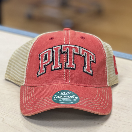 Legacy Pitt Front Split Face Side- Red