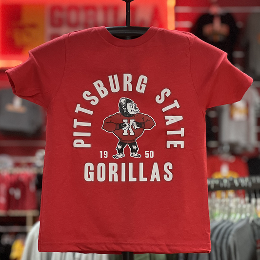 PSU 1950 Youth Tee- Red