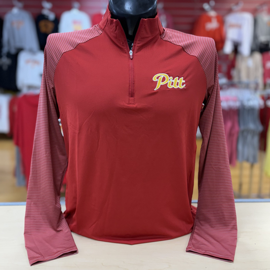 PSU Women's Adidas 1/4 Zip- Red