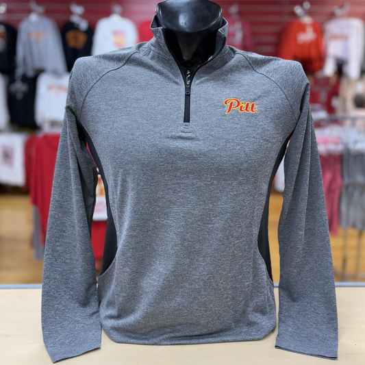 PSU Women's 1/4 Zip- Black Heather