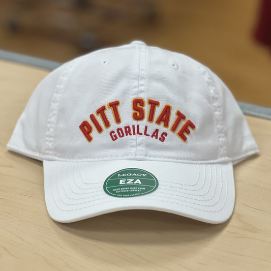 Pitt State Gorillas Back Pitt Legacy EZA Hat- Grey, White