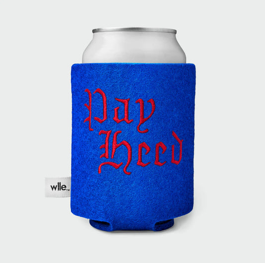 Kansas Jayhawks "Pay Heed" Wool Felt 12 oz. Koozie