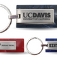 Kansas Jayhawks Acrylic Resin Keychain - Blue/Silver
