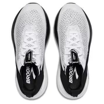 BROOKS MEN GLYCERIN STELTH 22 - WHITE/GREY/BLACK