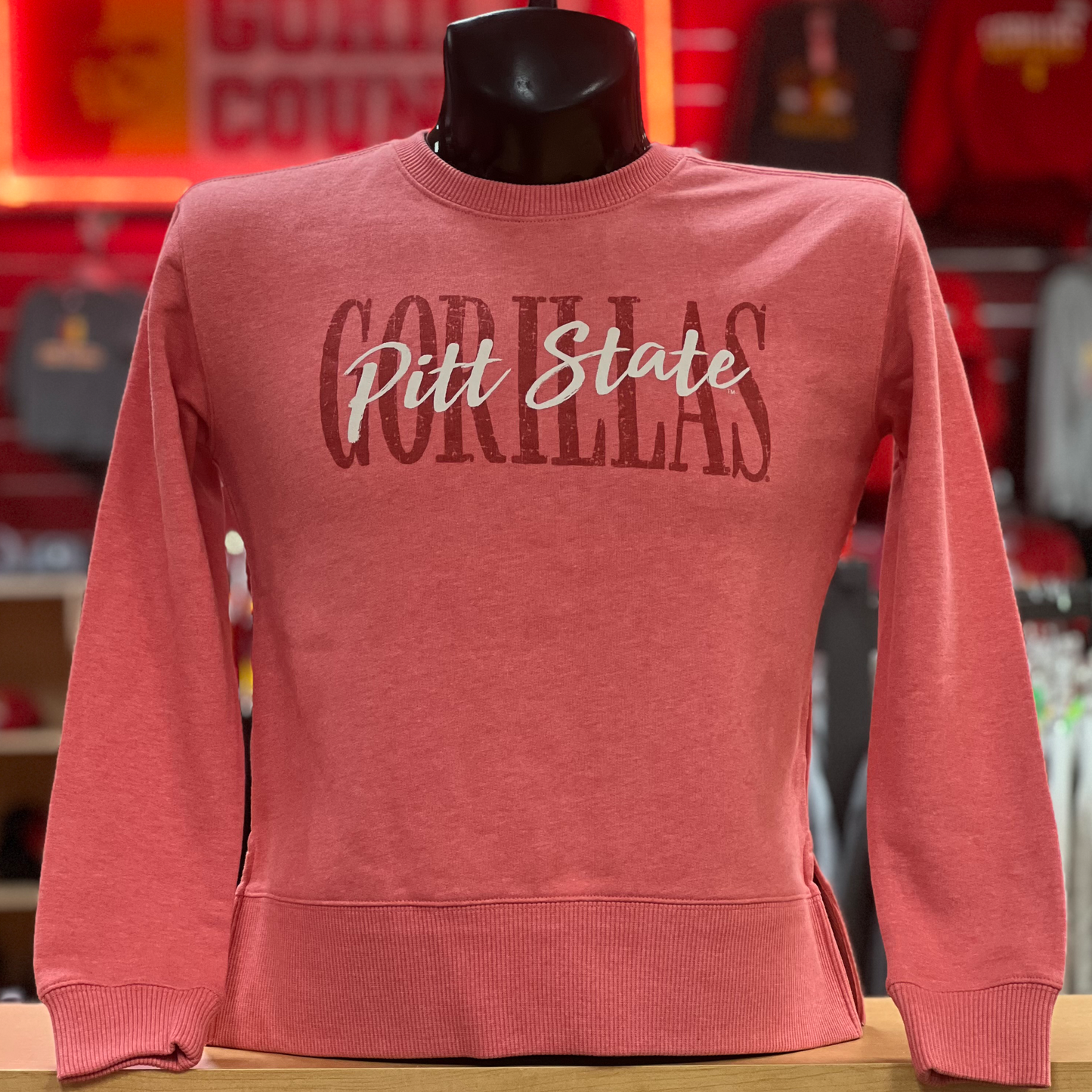 PSU Unity Crew- Heather, Oatmeal, Poppy Heather