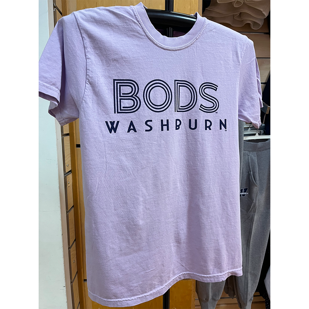 Retro Washburn Bods Comfort Colors Tee - Orchid