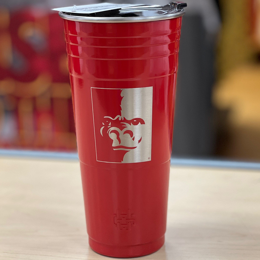 Pitt State 32oz Wyld Gear Cup- Red, Black