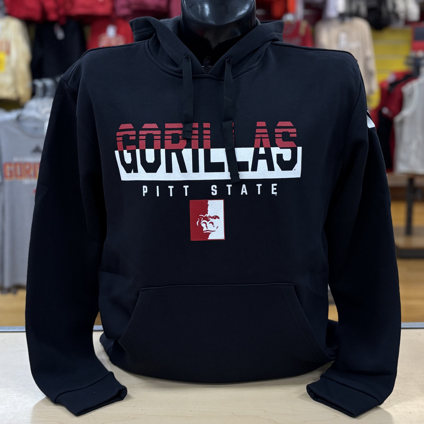 Adidas Gorillas Hoodie- Black/Red/White