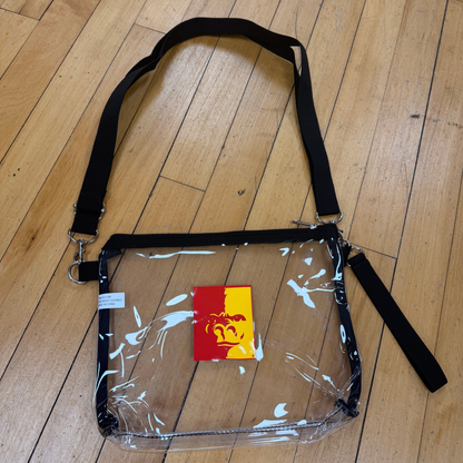 PSU Stadium Approved Clear Black Purse - PSU Design May Vary