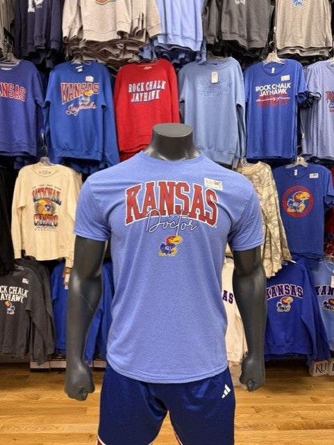 Kansas Doctor Short Sleeve Tee - Heather Royal