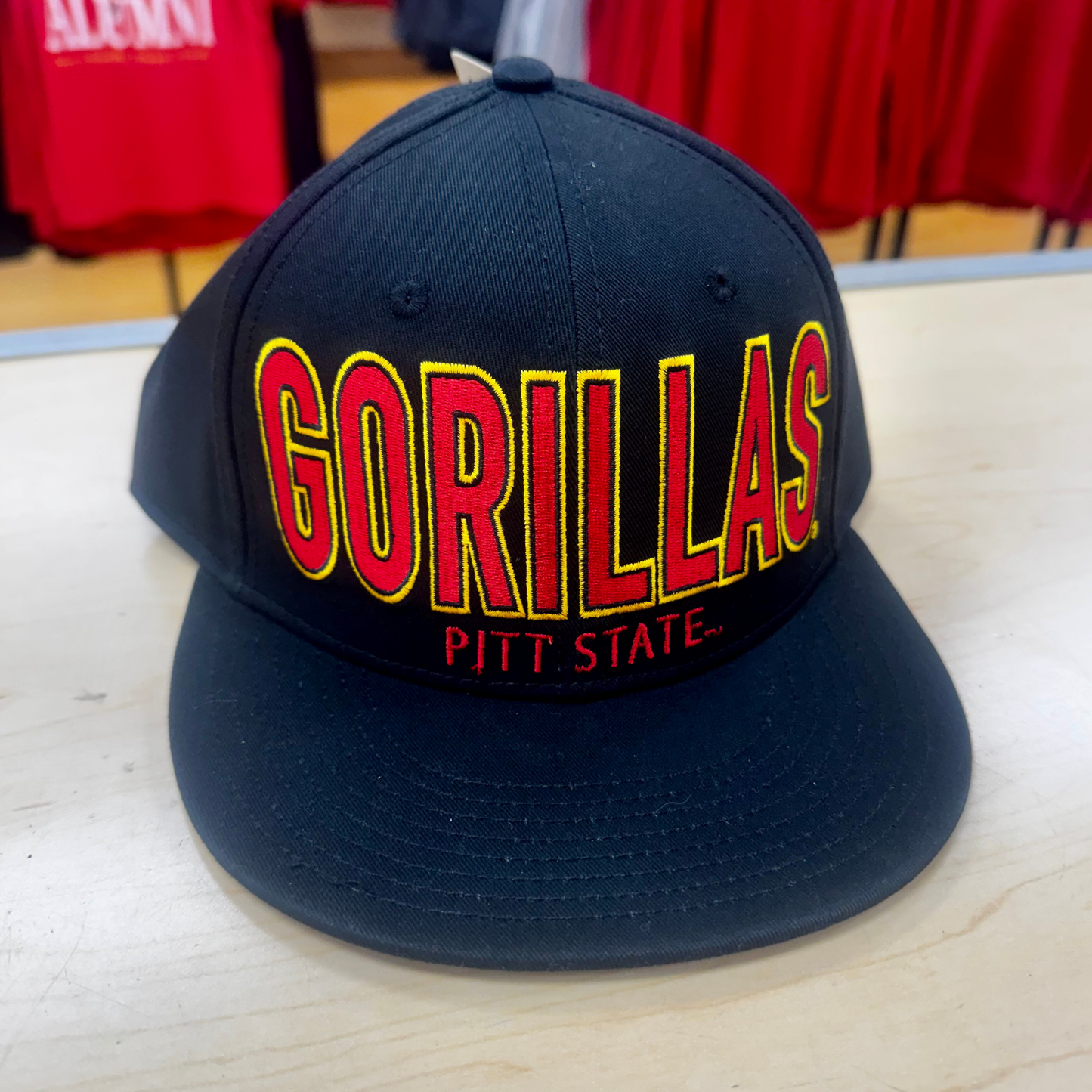 PSU Gorillas Flat Game Hat - Black