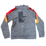 PSU Split Face Gang Youth Hoodie - Grey