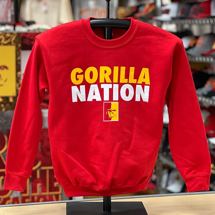PSU Gorilla Nation Youth Crew- Red