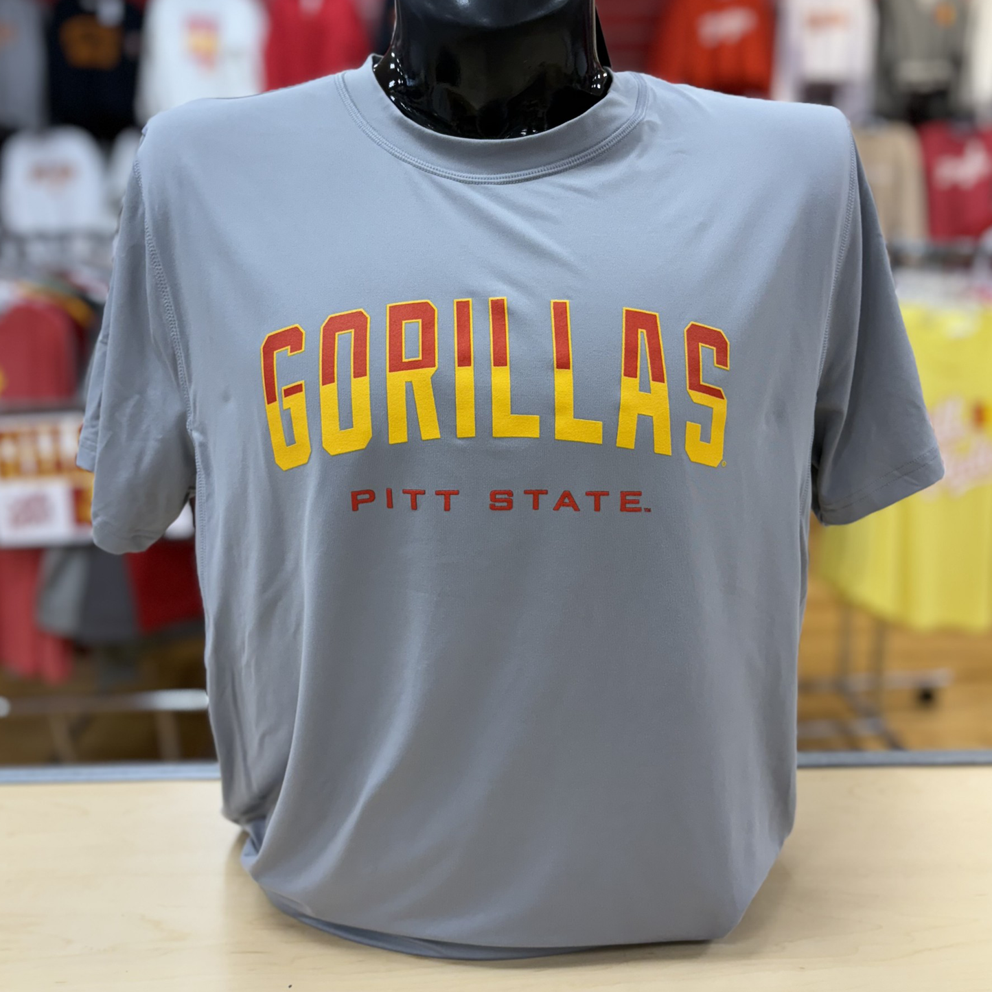 PSU Arch Gorillas Tee- Grey