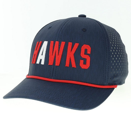 Kansas Jayhawks Hawks Rempa Lightweight Adjustable Hat - Navy Blue