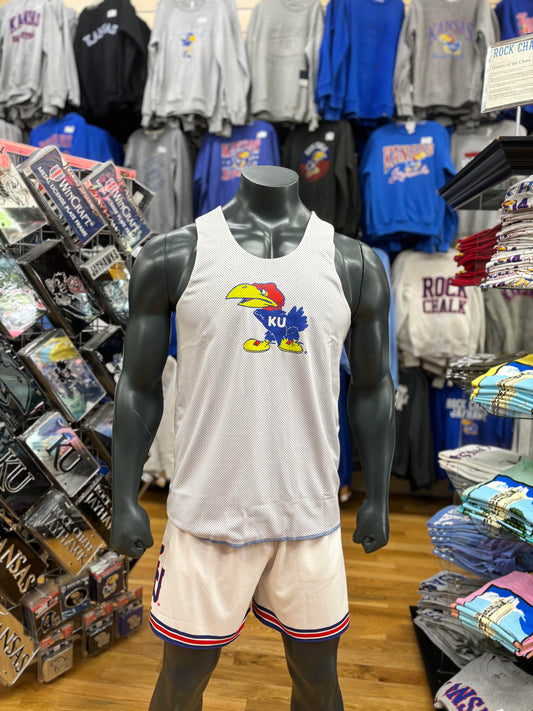 Kansas Jayhawks Reversible Jersey- Blue/White