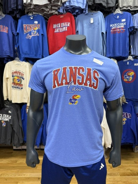 Kansas Law Short Sleeve Tee - Heather Royal
