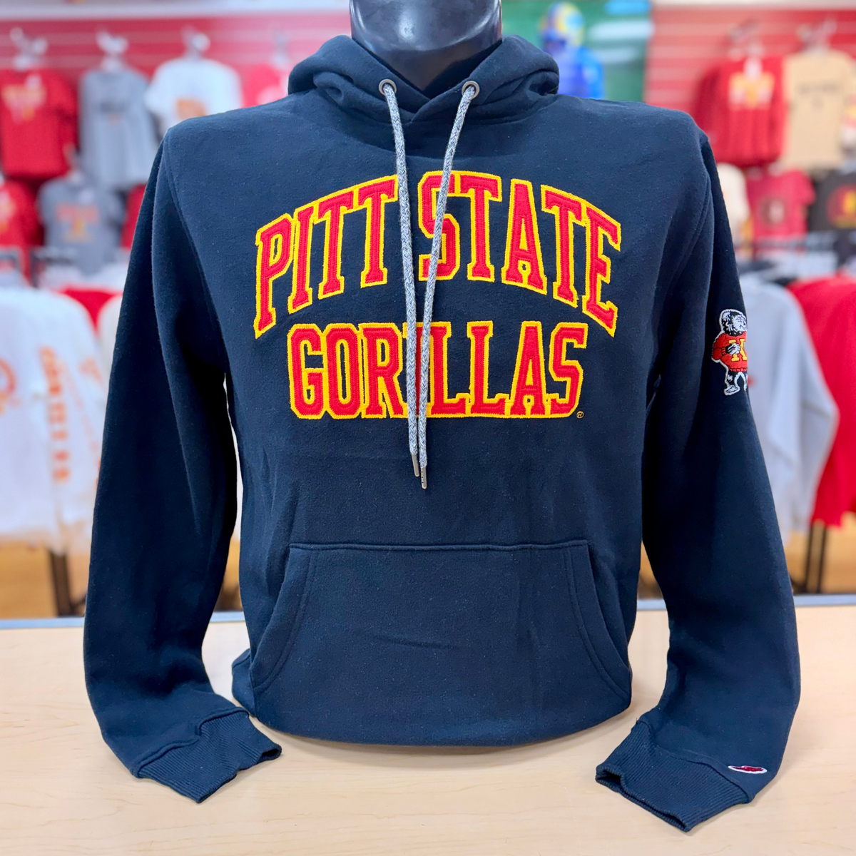 Pitt State Gorillas Hoodie - Black