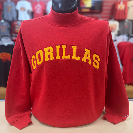 Pitt State Gorillas Mock Neck- Red