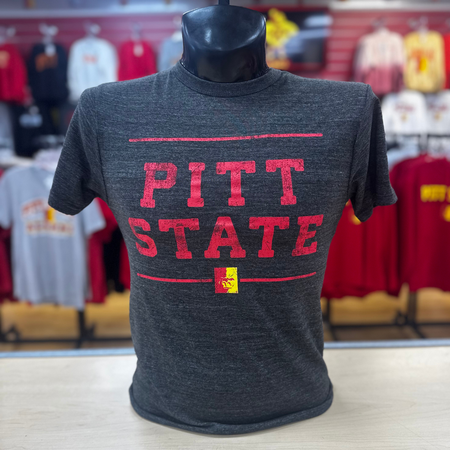 Pitt State Tee - Dark Heather Grey