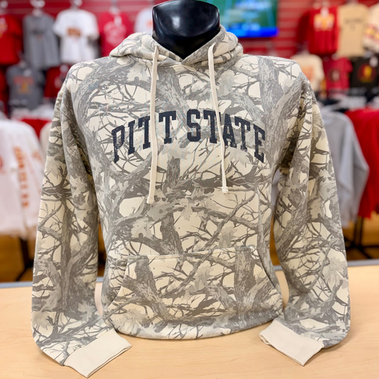Pitt State Gorillas Hoodie -Vintage White Camo