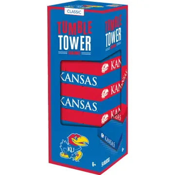 Kansas Jayhawks Tumble Tower Game
