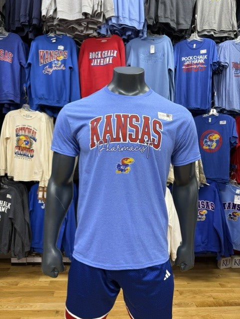 Kansas Pharmacist Short Sleeve Tee - Heather Royal