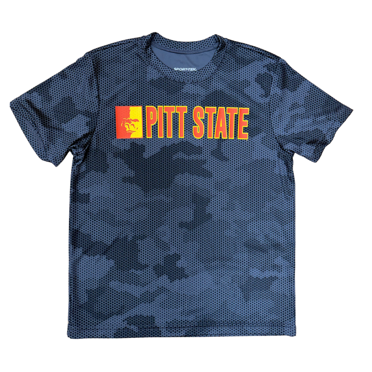 Pitt State Youth Tee - Iron Grey Camo