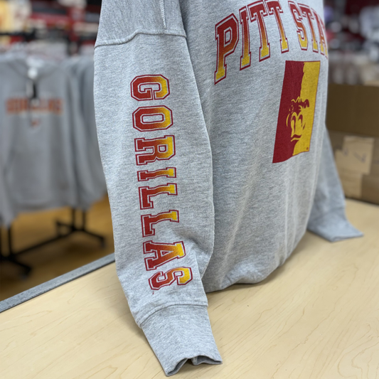 PSU Popular Crew- Grey