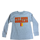 Pitt State Gorillas Classic Youth Long Sleeve Tee - Grey