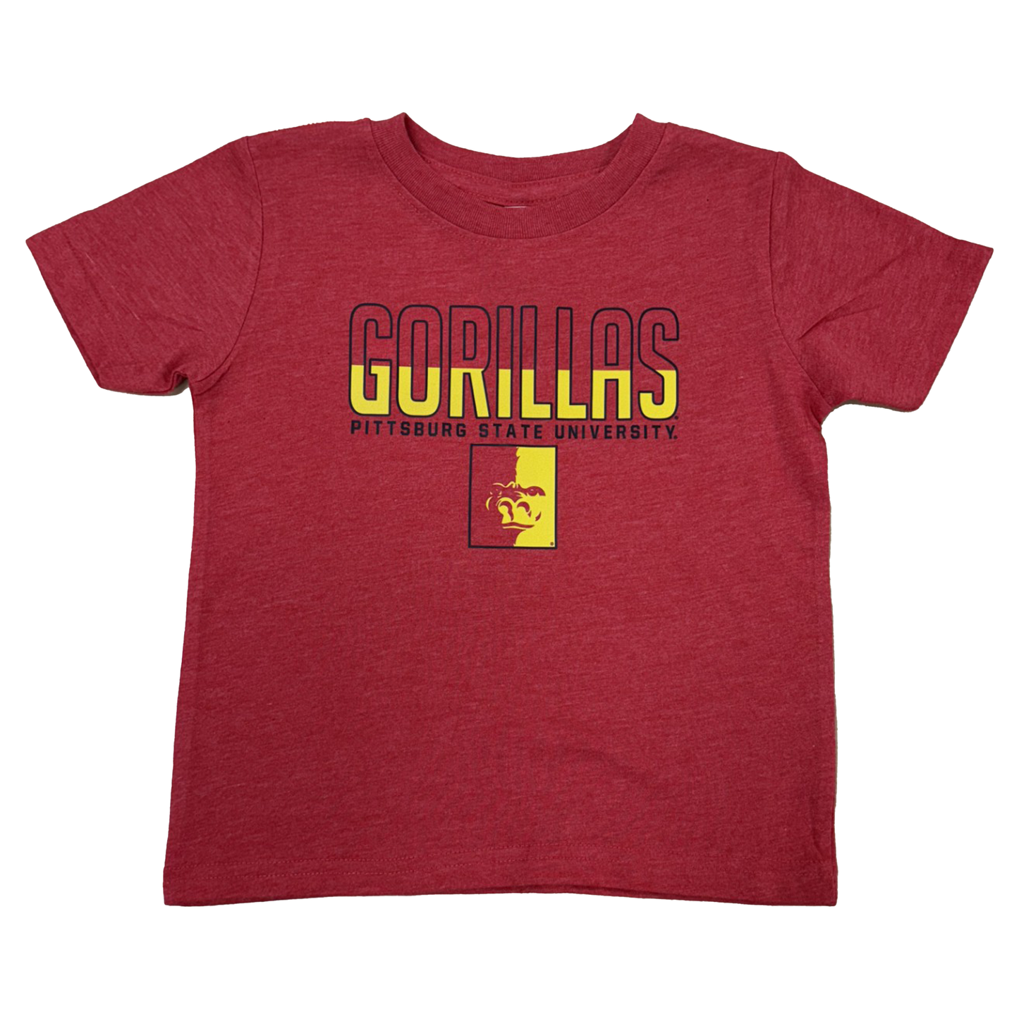 PSU Allirog Toddler Tee- Red