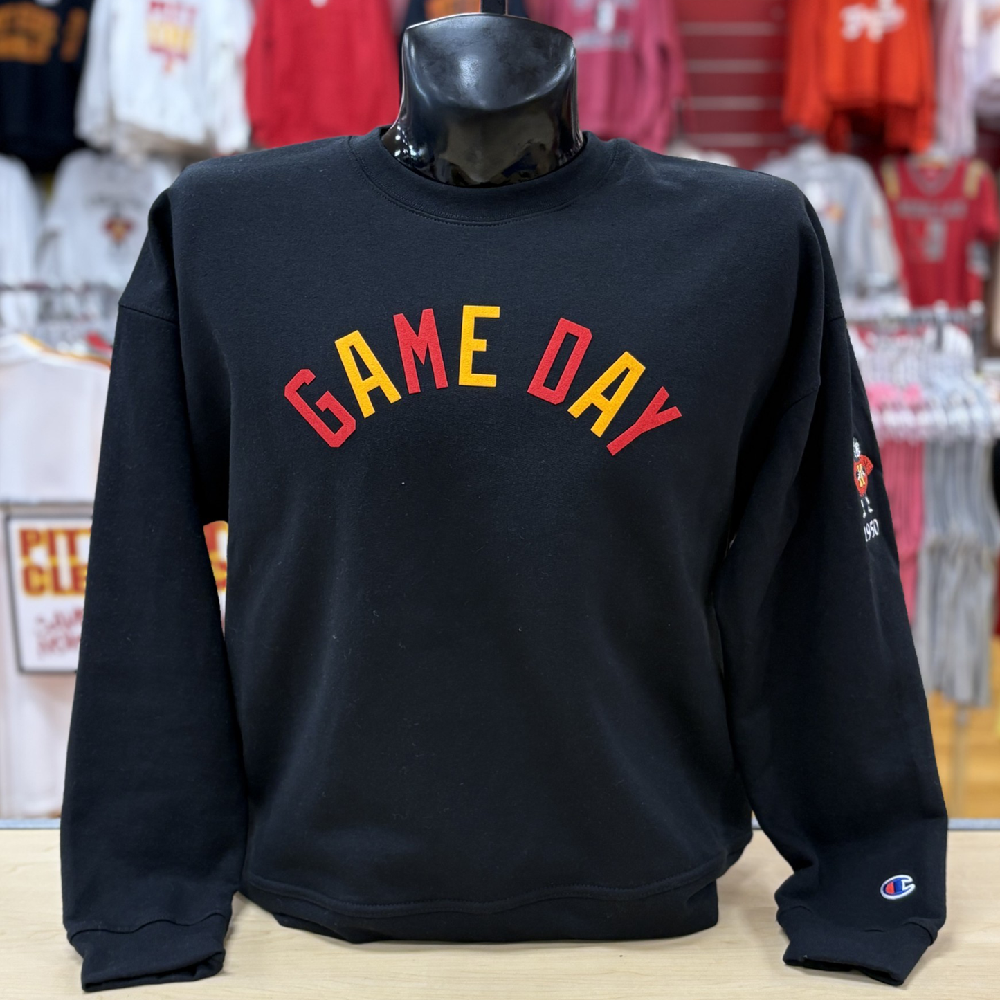 PSU Gameday Crew- Black, Heather Grey