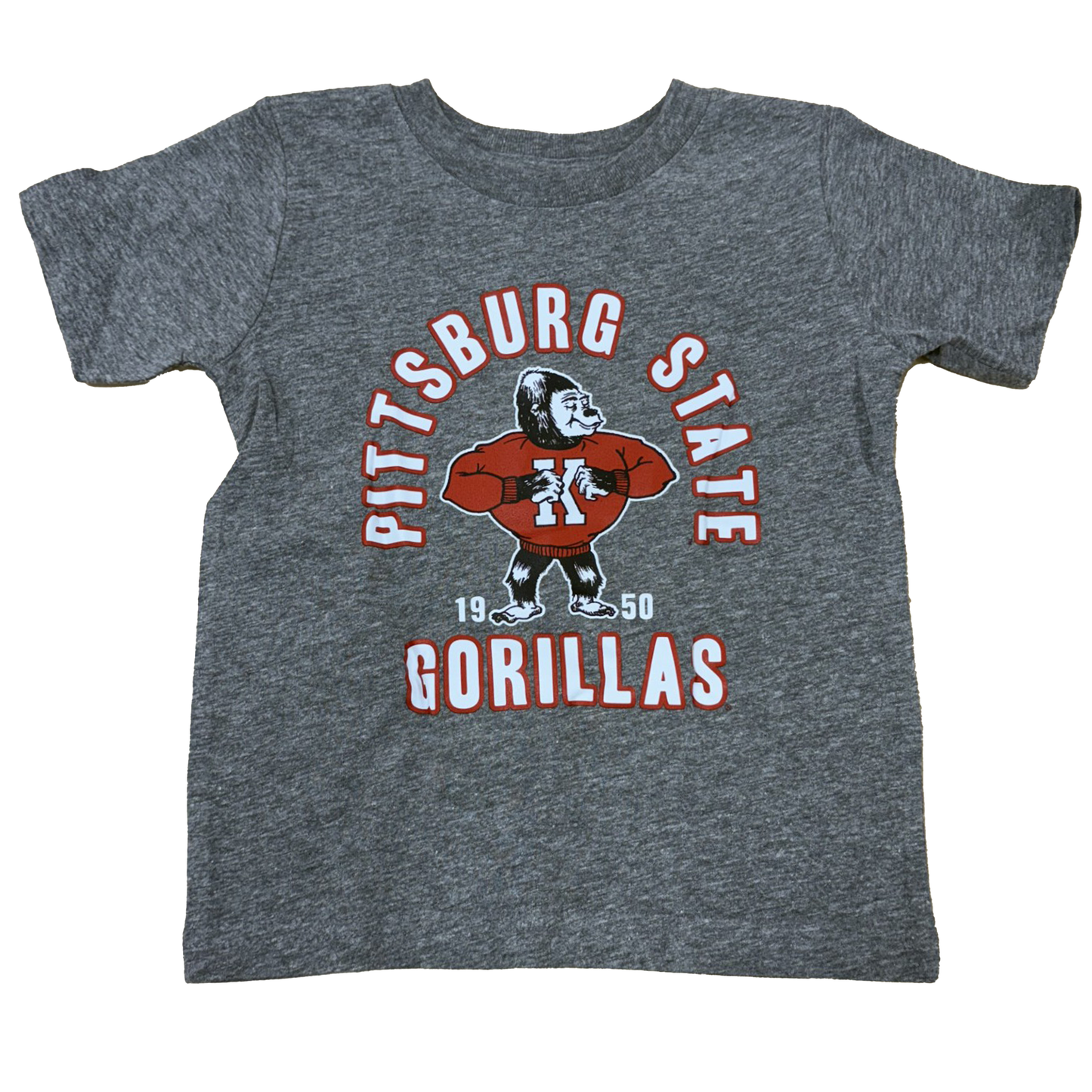 PSU 1950 Toddler Tee- Graphite Heather