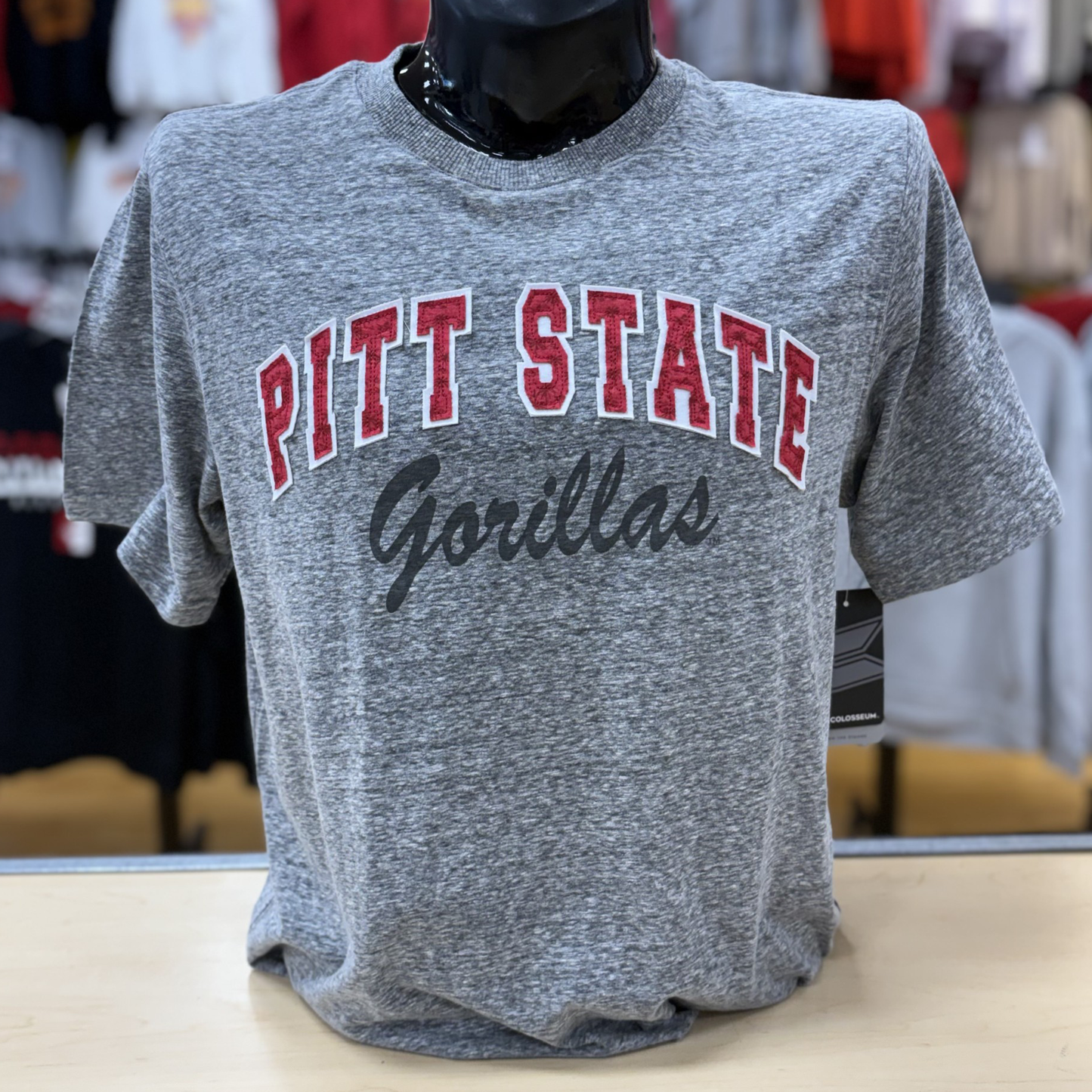 PSU Voice Tee- Heather Grey