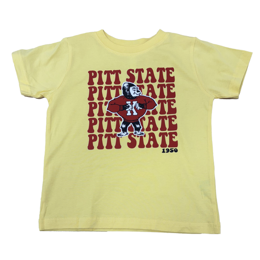 PSU X3 Toddler/Infant Tee- Gold